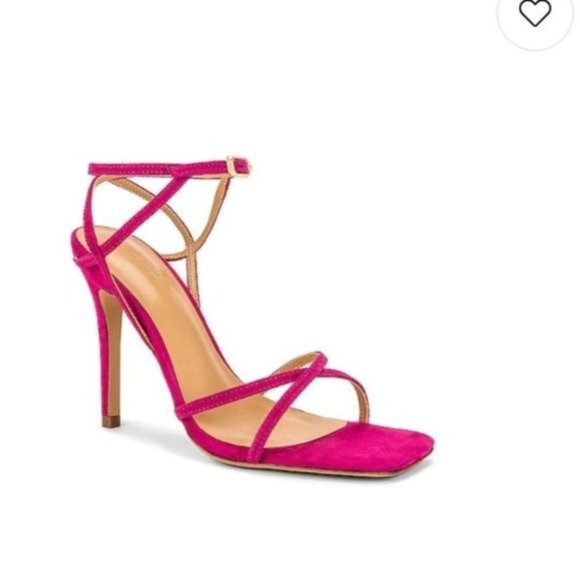 Tony Bianco Frisky Heel in Lipstick Suede - Picture 1 of 11